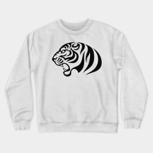 Tribal Tiger Roar Crewneck Sweatshirt